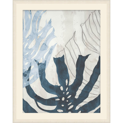 Ivory Palms 4 Framed Drawing Print
