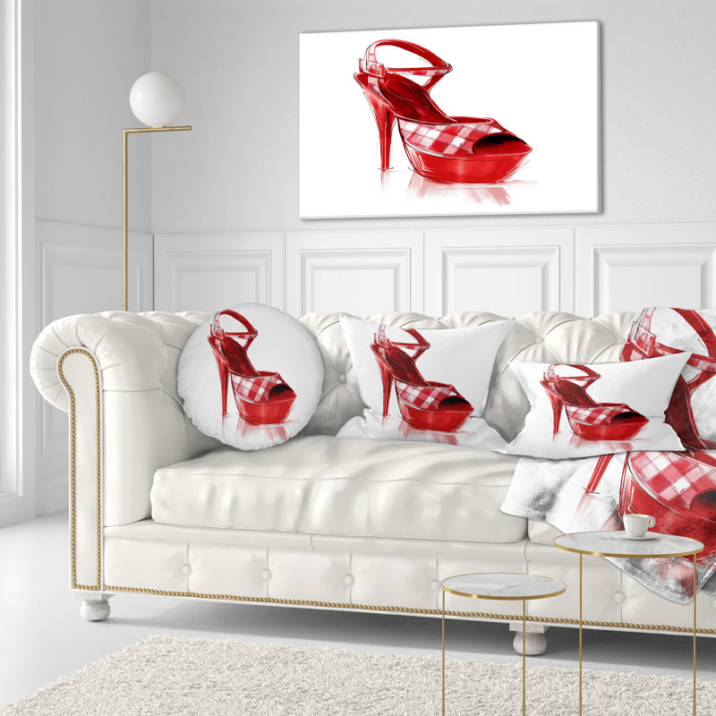 Coussin lombaire à chaussures pour femmes à talon élevé