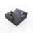 Boneless 103.54 Inch L-Shaped Modern Modular Sectional Sofa With Chaise And Pillows Featuring High-Density Sponge And Velvet Upholstery-100829907-100829909