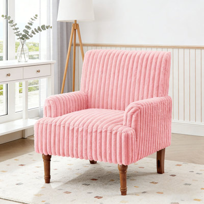 Modern Accent Corduroy Chair