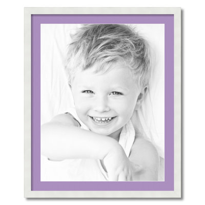 Wood Matte Picture Frame with Mat