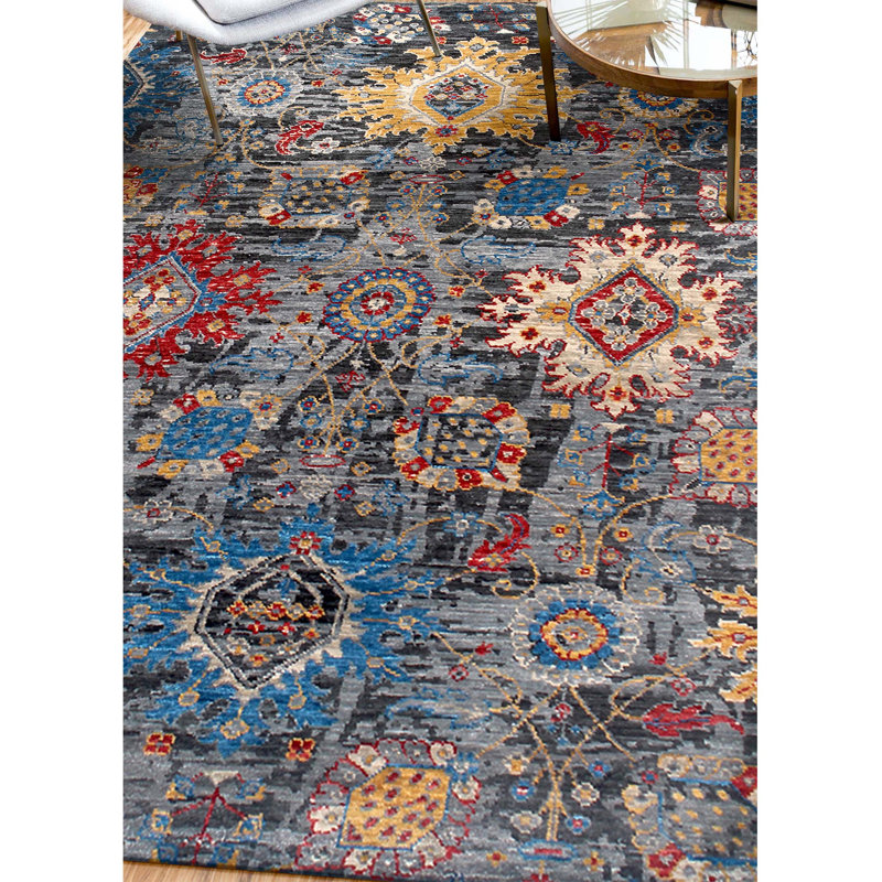 Floral Area Rug, Rectangle 8' x 10'