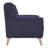 Natea Fabric 61.6'' Reception Loveseat-18938988