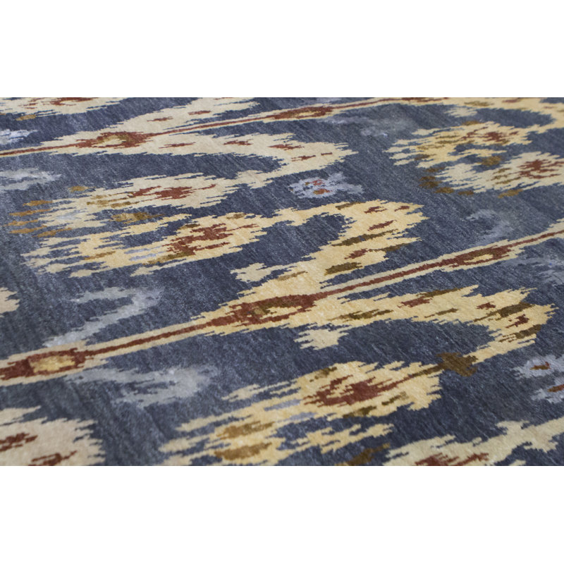 Ikat One-of-a-Kind 8'11" X 11'7" Area Rug