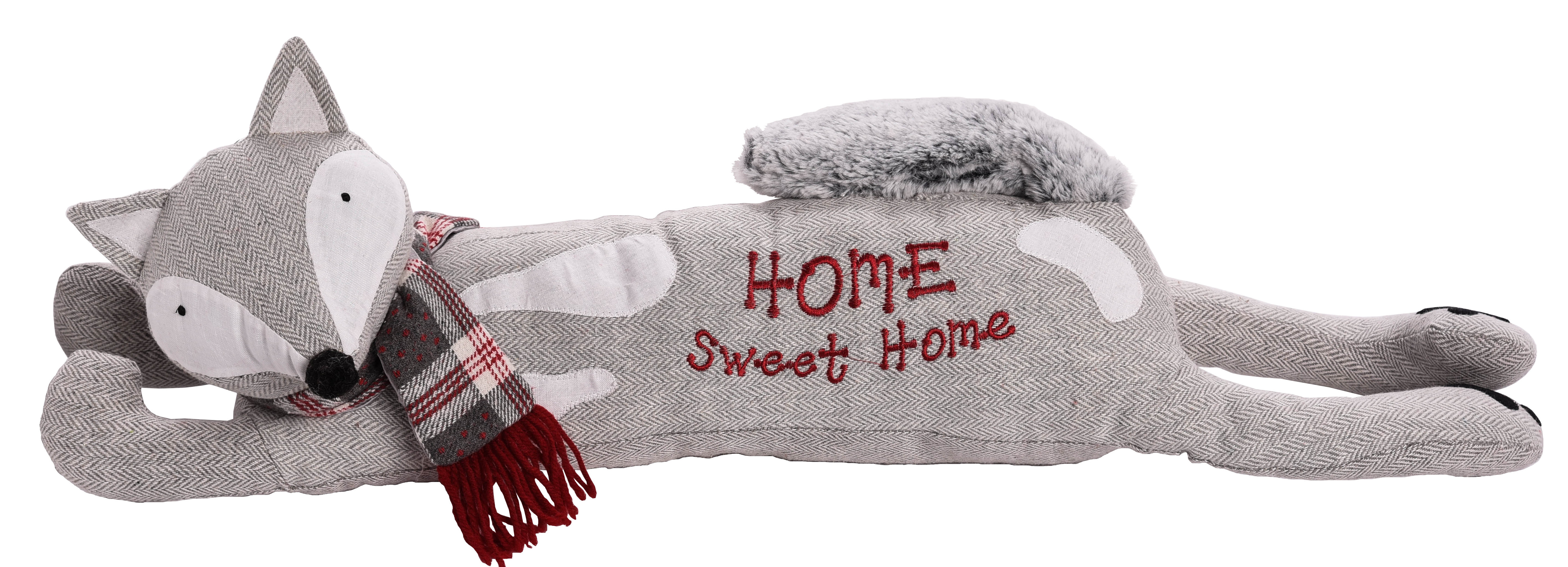 The Holiday Aisle Fabric Grey Christmas Fox Draft Dodger Wayfair Canada