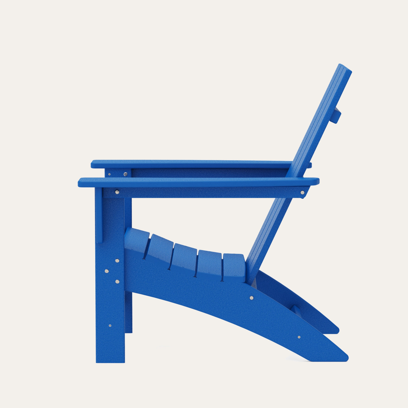 POLYWOOD® Modern Adirondack Chair, Pacific Blue