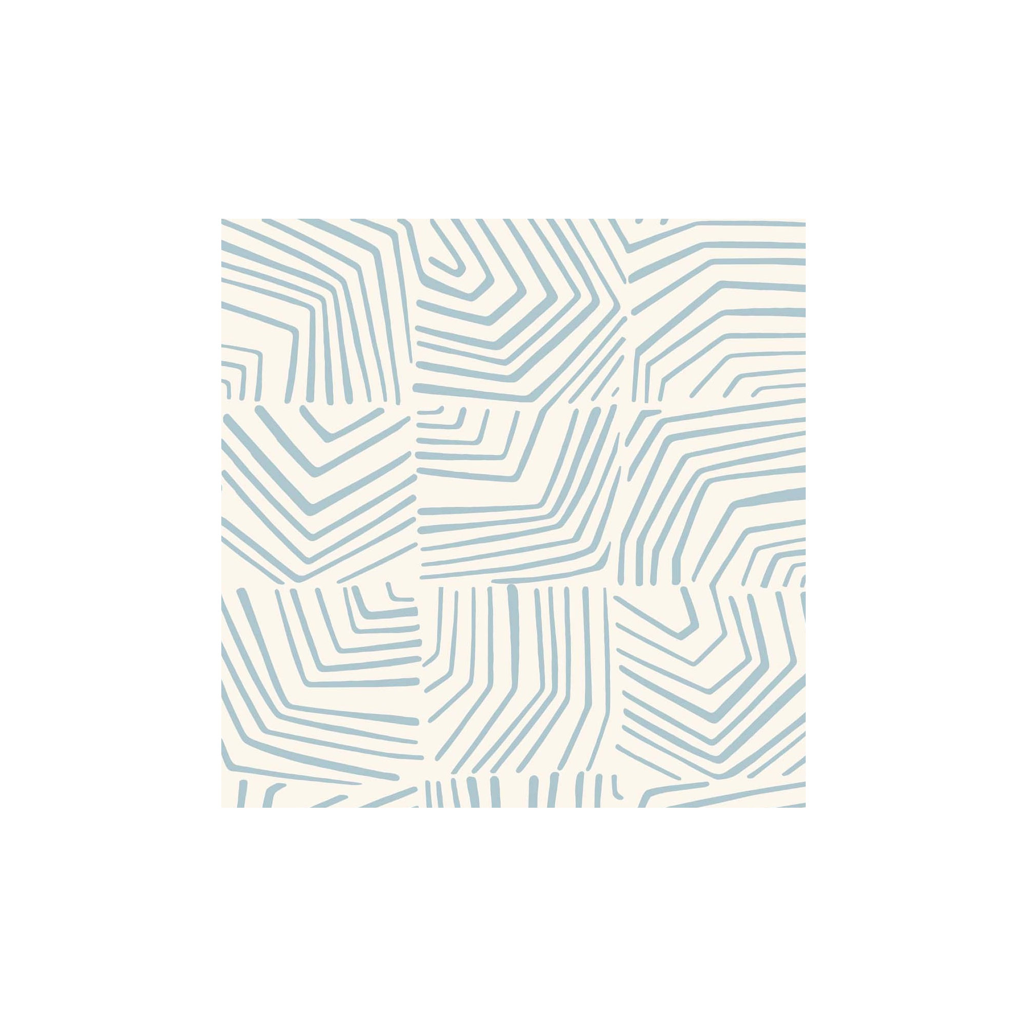 Contra Costa Abstract Wallpaper, Sky Blue