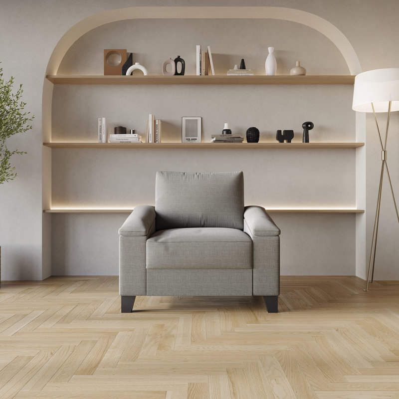 Fauteuil Jacgalyn, Gris