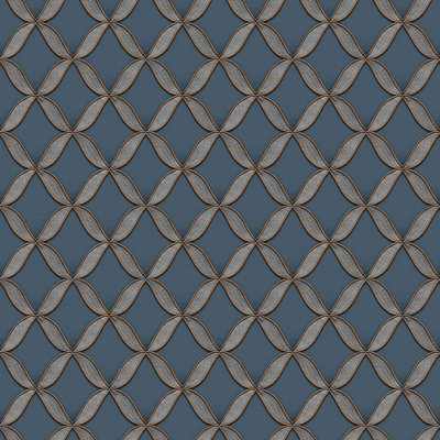 Rouleau de papier peint texturé géométrique L 33 pi x l 21 po