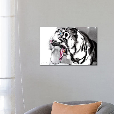 White Tiger II by Soo Beng Lim - Wrapped Canvas Painting