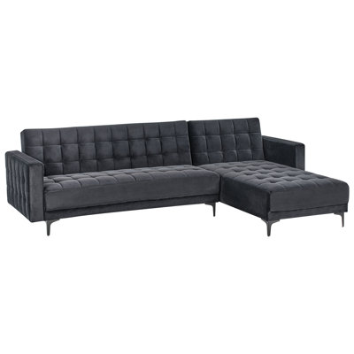 Aliyha 4 Seater Velvet Sofa Bed