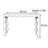 American Rustic Solid Wood Entryway Console Table