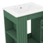 24" Handy Bathroom Vanity With Sink – Includes Cabinet With Door Shelf And Side Open Storage Area-1327013723