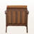 Burnsdale Tan & Dark Brown Finish Faux Leather Lounge Chair, 29.53" H X 27.95" W X 33.07" D-2024784927