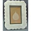 Cadre pour photo simple en marbre blanc 4 "x 6" Ashe