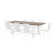 Midtown- Jive Set 96" L Rectangular Breakroom Table and Chair Set