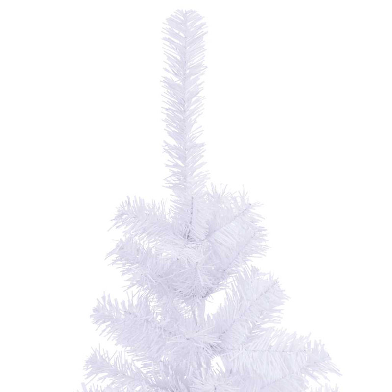 Arbre de Noël artificiel blanc, H 5 pi