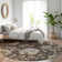 Malek Washable Floral Indoor / Outdoor Rug