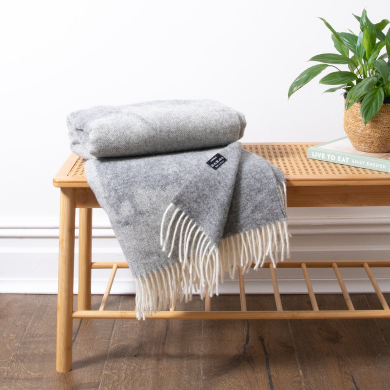 Throw Blanket, Grey