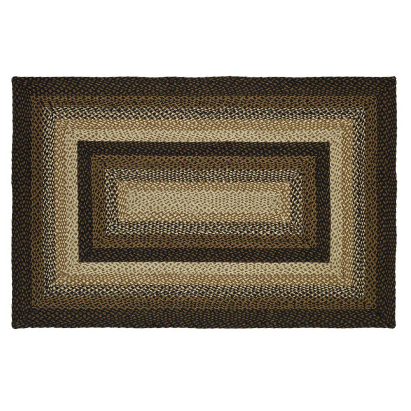 Casciola Cotton Geometric Rug, Rectangle 4' x 6'