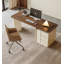 Bureau moderne en bois massif minimaliste-983212768