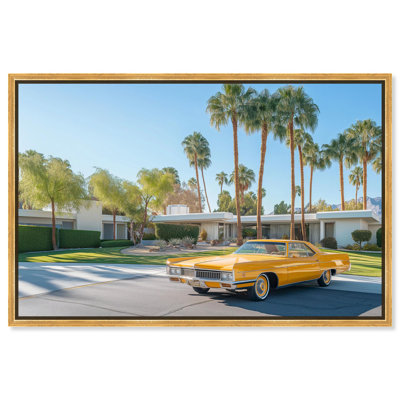 Art Remedy Retro Photography Canvas, Bright Ride