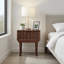 Veneto  One Drawer Bedside Cabinet-115584979