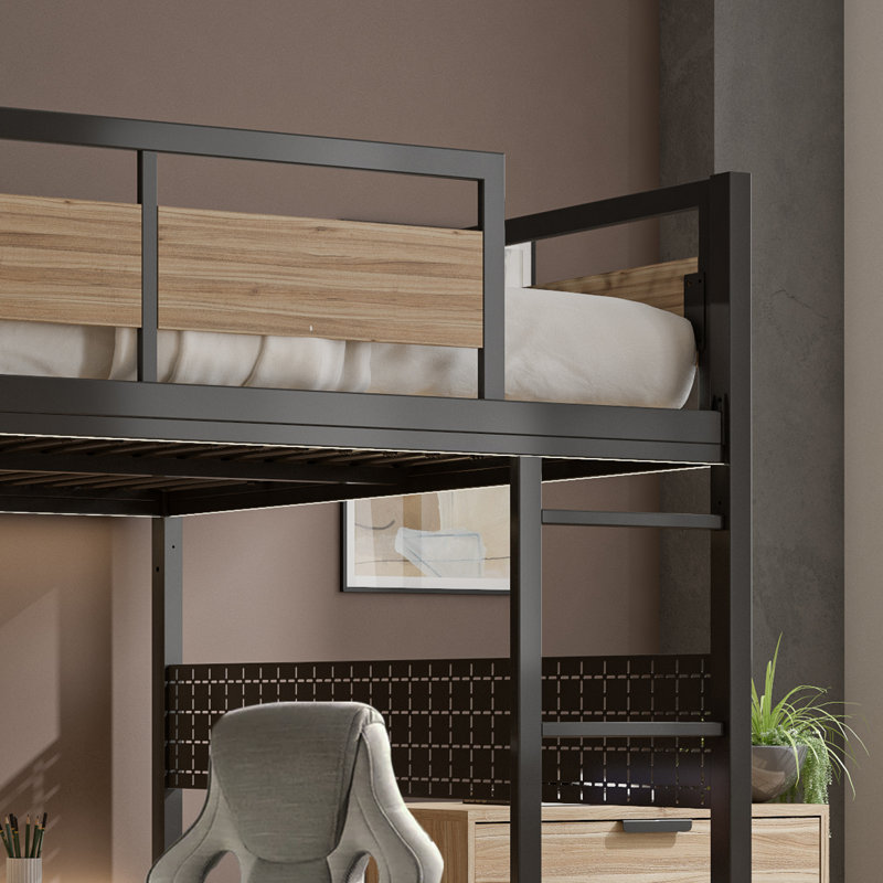 XR Living Denver Double High Sleeper With App Controlled LED Lighting, Double (4'6)