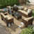 Coussin beige / structure brune est en rupture de stock