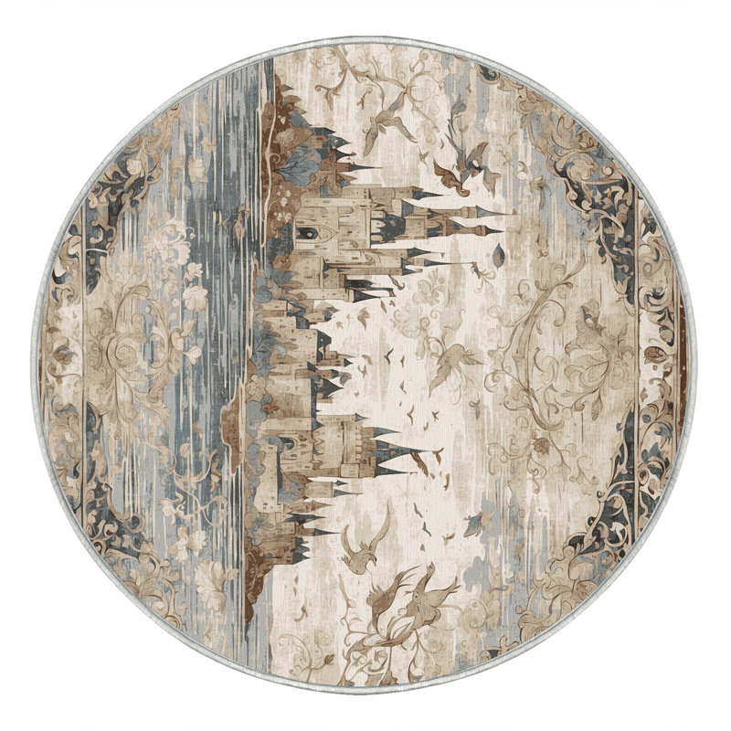 Highland Keep Rug, Round 4'