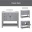 Base de meuble-lavabo simple 35,2 po seulement-92295980