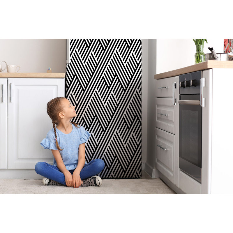 Abstract Door Decal