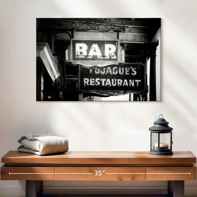 Tergel Nola Bar Sign