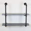 Mcwilson 2 Piece Industrial Pipe Shelves