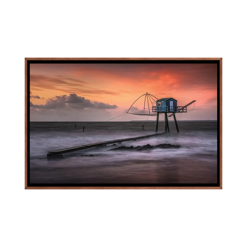 The Spoiled by José Ignacio Gil - Floater Frame Print on Canvas
