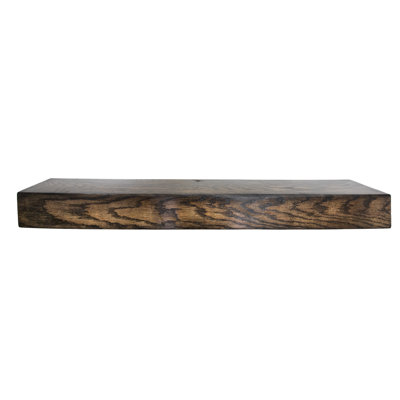 Tablette flottante en bois massif de chêne Tyringham