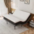Très grand lit réglable avec matelas en mousse à mémoire de forme de 12 po, massage, gravité zéro, télécommande sans fil et contrôle des applications