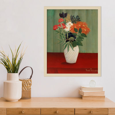 " Bouquet De Fleurs " by Henri Rousseau