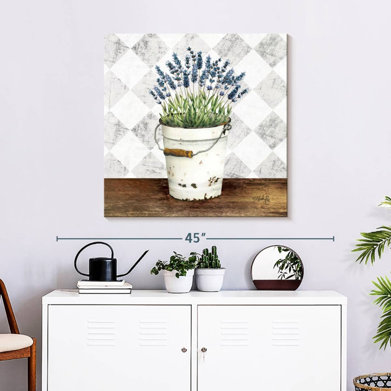 Harnek Flowers Metal Bucket, 30" H x 30" W