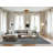 Machine Washable Solid Gray Area Rug-1856480831
