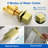 2 Handle Deck Waterfall Faucet with Diverter-93831700