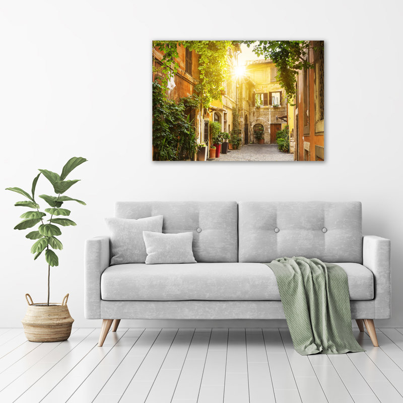 Italian Streets - Wrapped Canvas Print