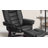 Shebeen Faux Leather Swivel Recliner-46153152