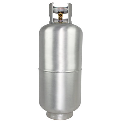 Réservoir de propane en aluminium 40LB Flame King avec valve OPD de qualité supérieure, résistant à la corrosion et antirouille