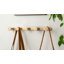 Portemanteau mural 5 crochets en alliage de zinc champagne bronze G011-1954602669-1954602670-1954602671