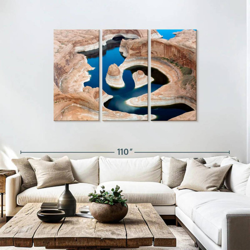 Lake Powell From Above, 48" H x 74" W