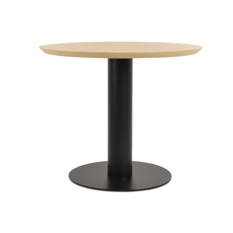 Table ronde Tango, H 29,5 po x l 36 po x L 36 po, Naturel / naturel