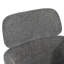 Chaise rembourrée Delisle, graphite