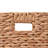 Burtrum Classic Farmhouse Handwoven Hyacinth Collapsible Storage Cube Baskets with Handles-980076522-980076520