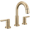 Nicoli Pull-Down Widespread Bathroom Faucet, Champagne Bronze